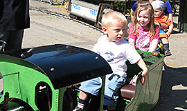 7 1/4" Echtdampf-Gartenkleinbahn